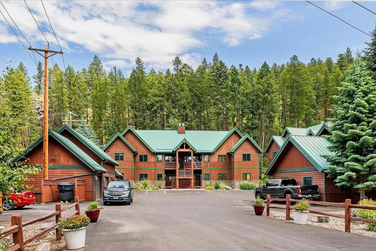 Tucked into the pines
